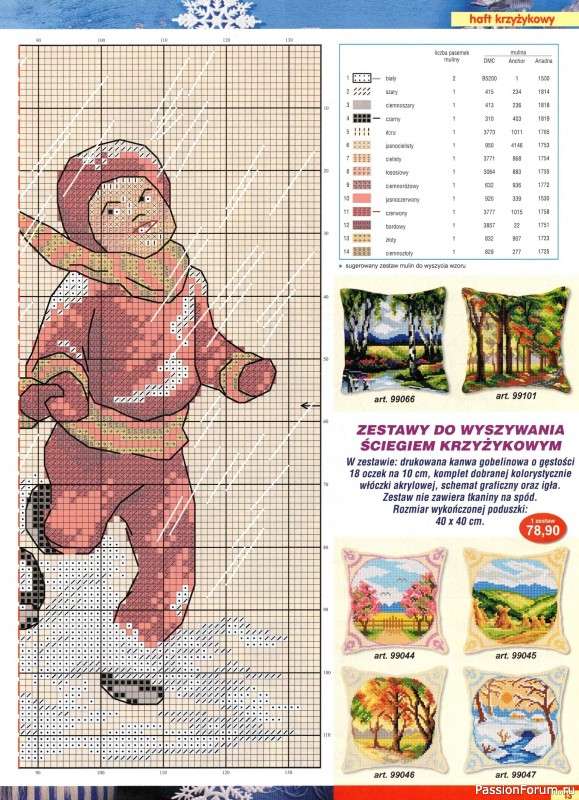 Коллекция вышивки в журнале «Kram z robotkami №1 2025»