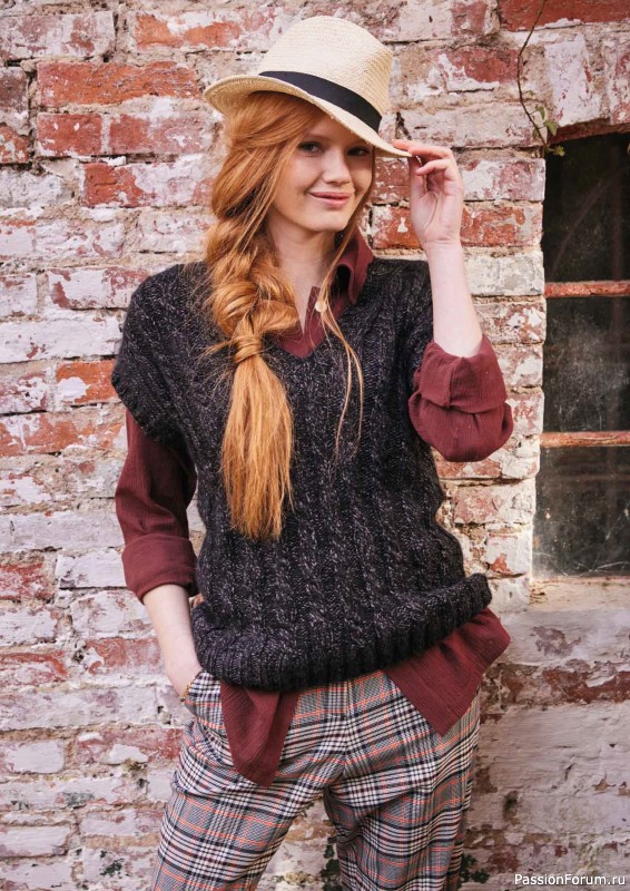 Вязаные модели в журнале «Burda Stricken №4 2023»
