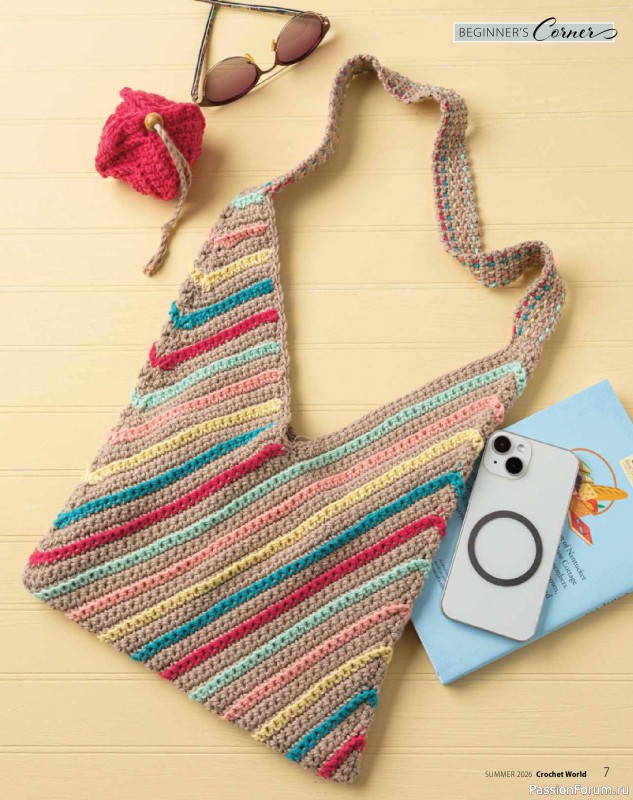 Вязаные проекты крючком в журнале &laquo;Crochet World - Summer 2026&raquo;