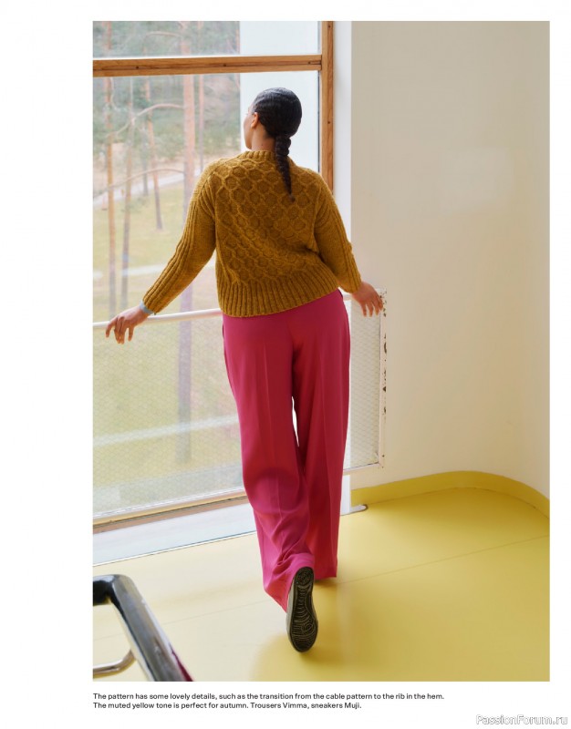 Вязаные проекты спицами в журнале «Laine Magazine №22 2024 Autumn»
