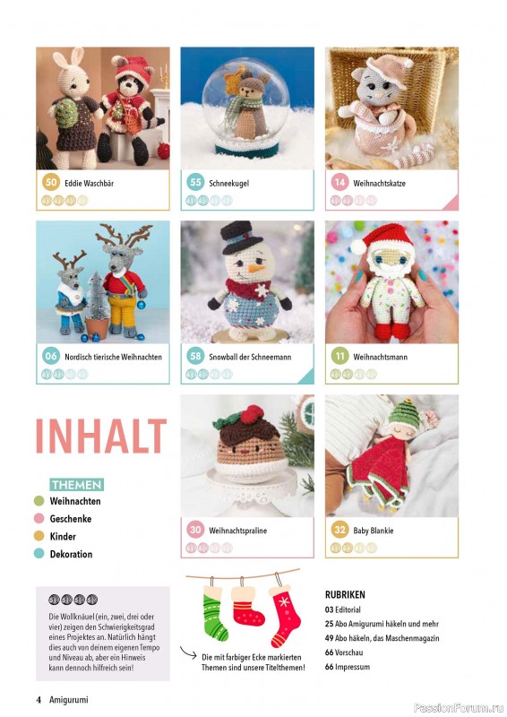 Вязаные проекты в журнале «Amigurumi Magazin №23 2025»
