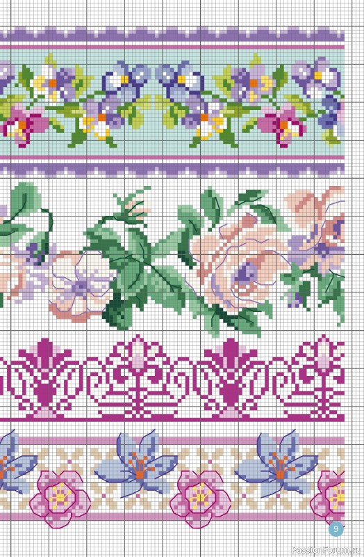 Коллекция проектов для рукодельниц в журнале &laquo;A Punto Croce Fiori - Marzo 2026&raquo;