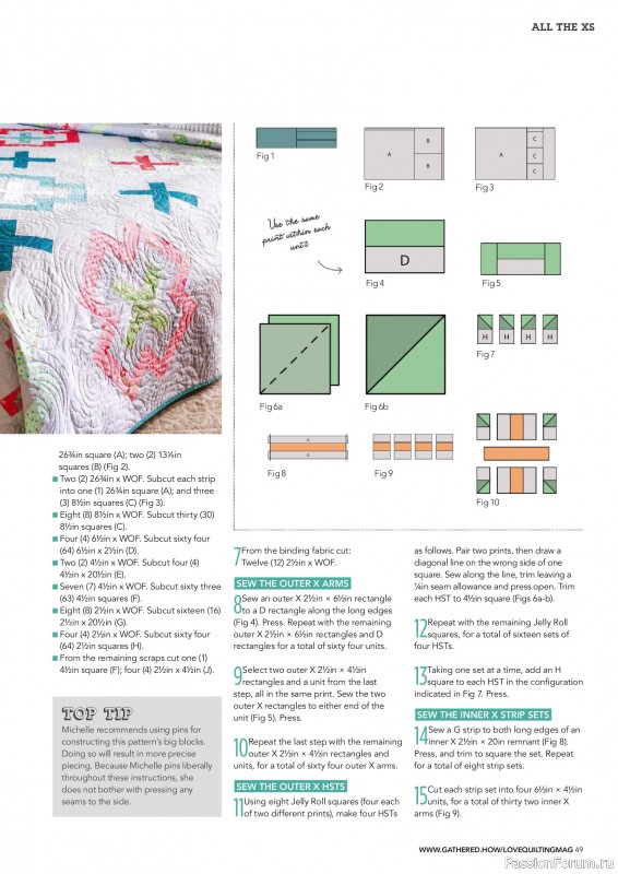Коллекция проектов для рукодельниц в журнале «Love Patchwork & Quilting №153 2025»
