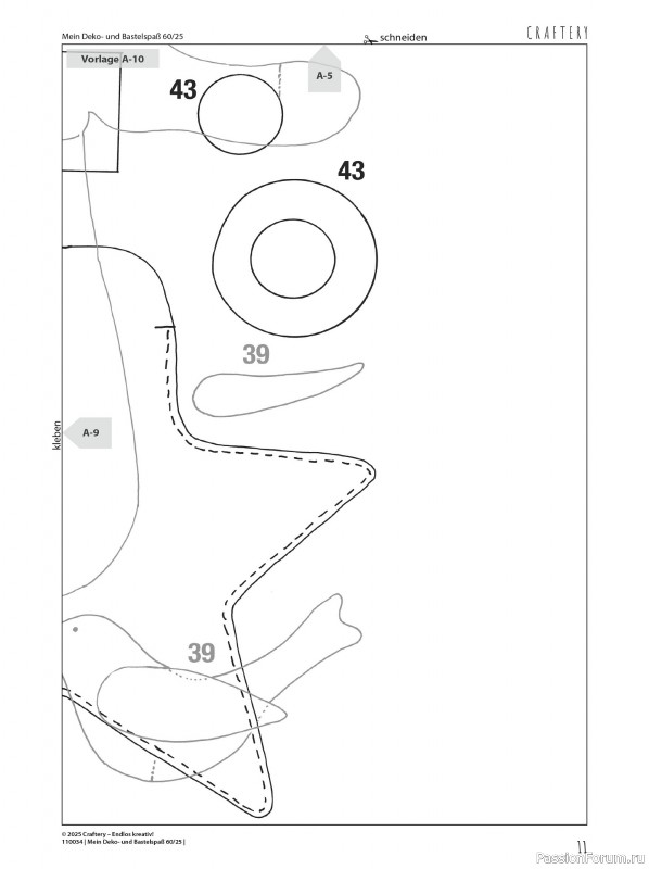 Коллекция проектов для рукодельниц в журнале «Mein Deko und Bastelspass №60 2025»