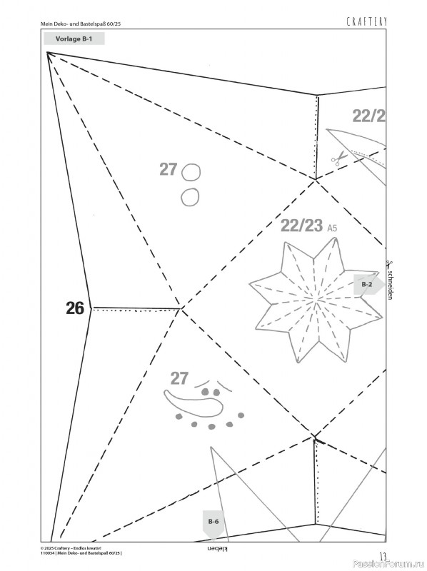 Коллекция проектов для рукодельниц в журнале «Mein Deko und Bastelspass №60 2025»