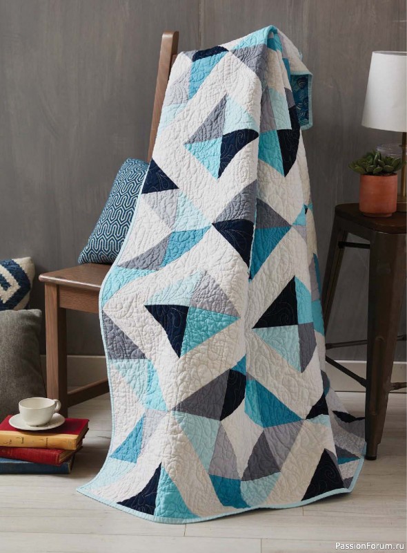 Коллекция проектов для рукодельниц в журнале &laquo;Quick+Easy Quilts - Winter 2026&raquo;
