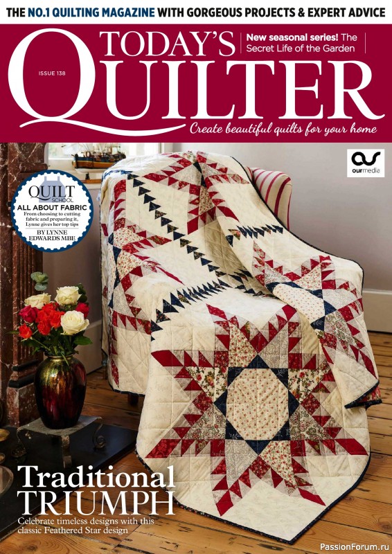 Коллекция проектов для рукодельниц в журнале &laquo;Todays Quilter №138 2026&raquo;