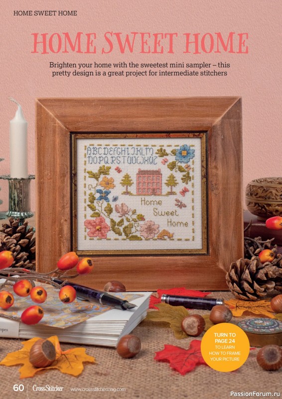 Коллекция вышивки в журнале «CrossStitcher №428 2025»