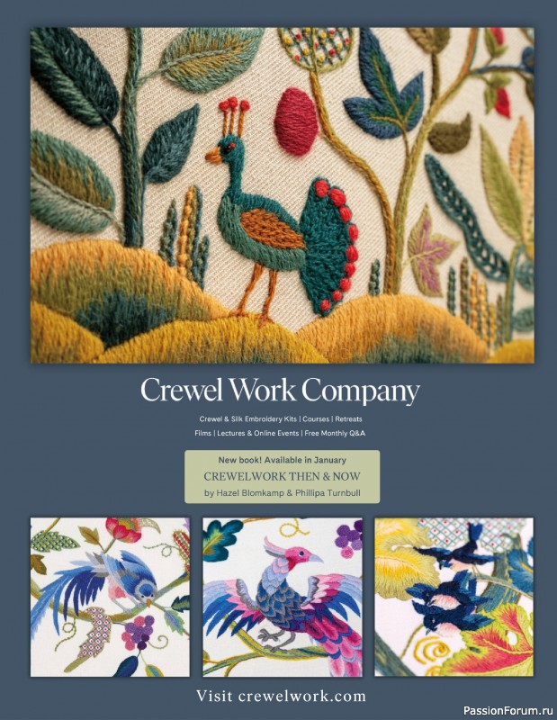 Коллекция вышивки в журнале &laquo;Inspirations №129 2026&raquo;