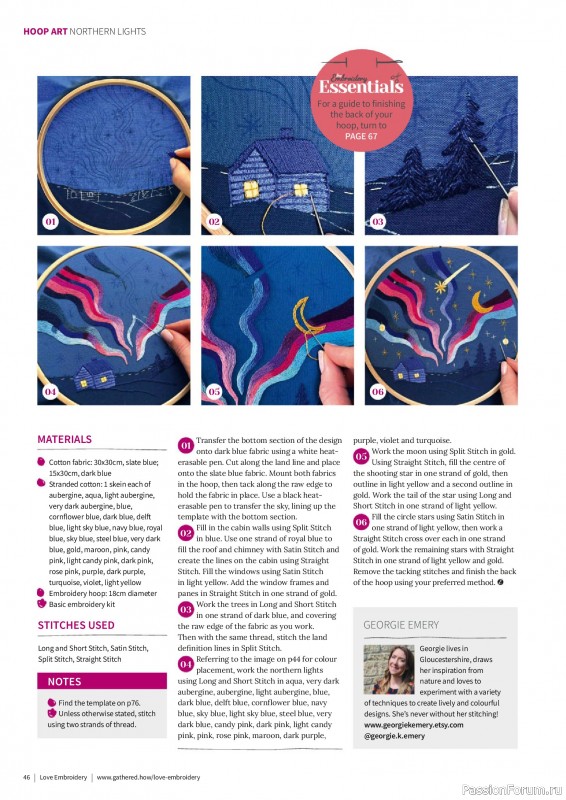 Коллекция вышивки в журнале «Love Embroidery №74 2025»