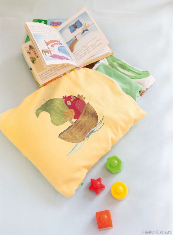 Коллекция вышивки в журнале &laquo;Profilo Punto Croce Bebe №1 2026&raquo;