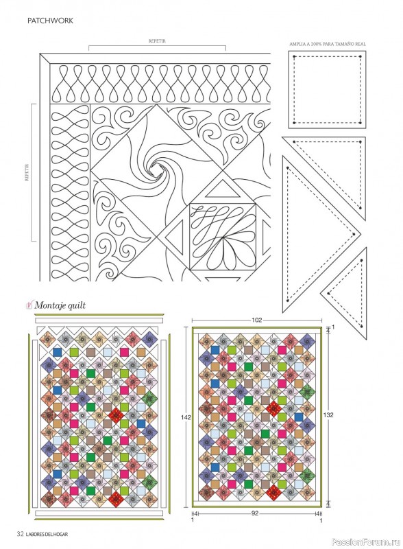 Коллекция проектов для рукодельниц в журнале «Labores del hogar №772 2024»