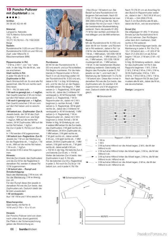 Вязаные модели в журнале «Burda Stricken №4 2026»