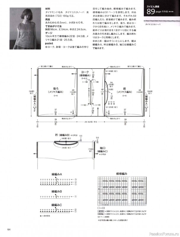 Вязаные модели в журнале &laquo;Keito Dama №206 - Summer 2025&raquo;. Продолжение