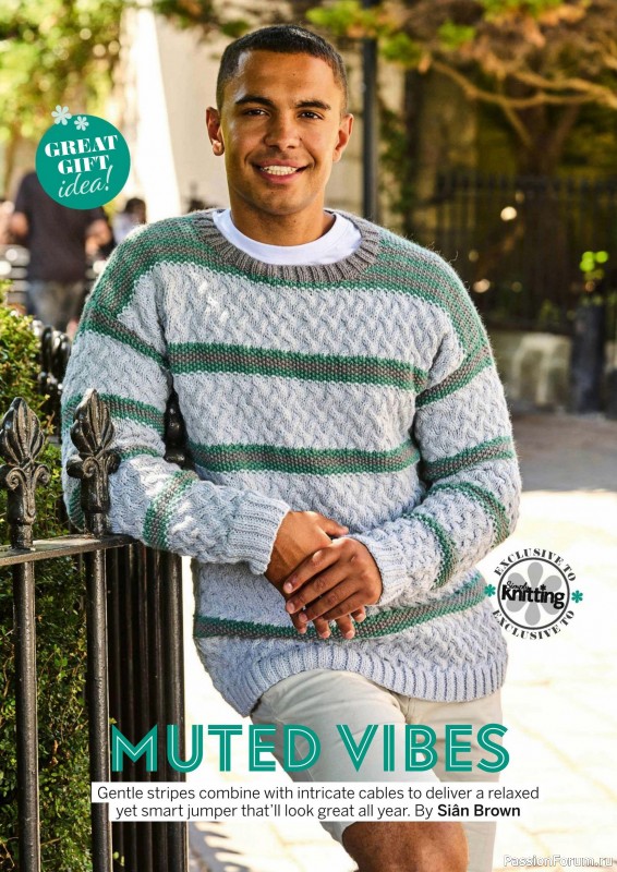 Вязаные проекты крючком в журнале «Simply Knitting №268 2025»