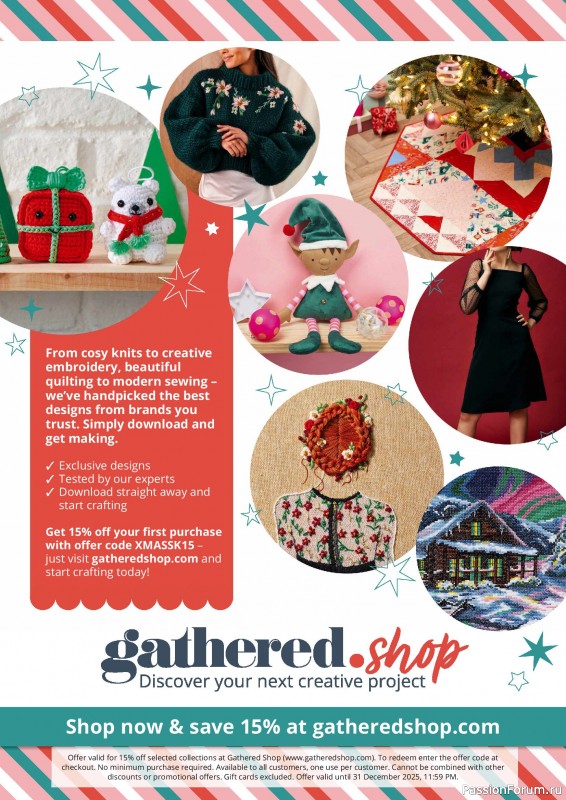 Вязаные проекты крючком в журнале «Simply Knitting №270 2025»