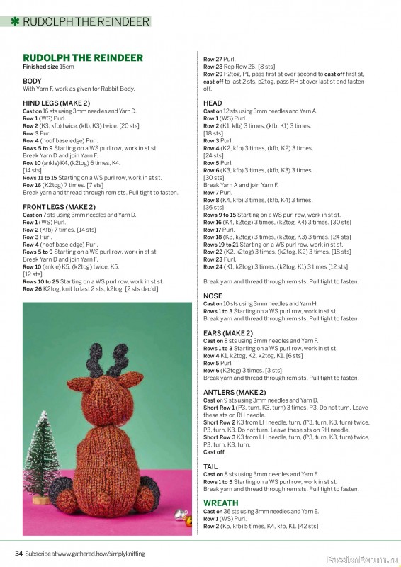 Вязаные проекты крючком в журнале «Simply Knitting №270 2025»