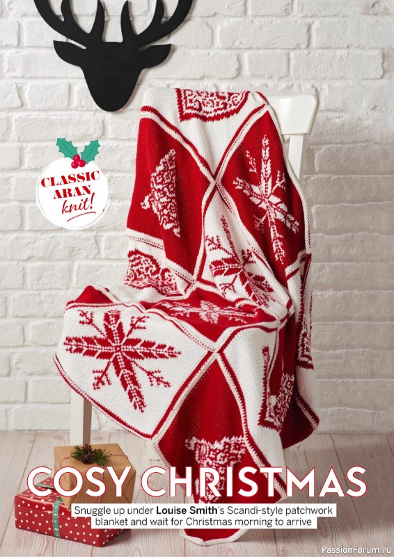 Вязаные проекты крючком в журнале «Simply Knitting - Your Knitted Christmas - 2025»