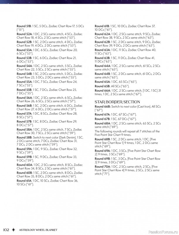 Вязаные проекты в книге &laquo;Zodiac Mosaic Crochet&raquo;.