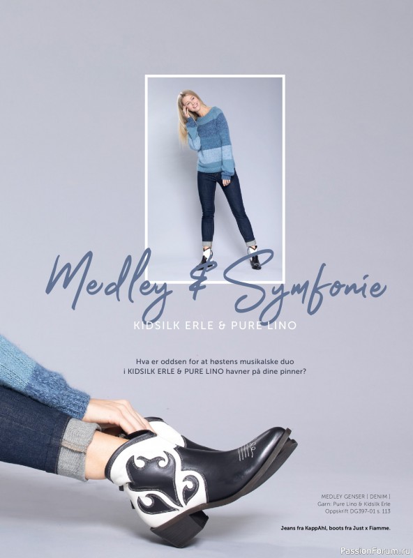 Вязаные проекты в журнале «Yarnmade №2 2019 Autumn & Winter Collection».