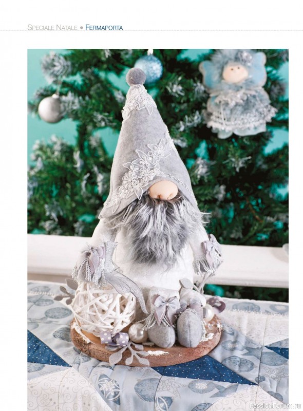 Коллекция проектов для рукодельниц в журнале «I Love Cucito Speciale №6 2025-2026 Natale»