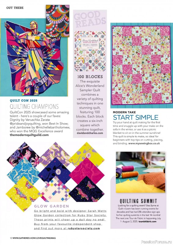 Коллекция проектов для рукодельниц в журнале «Love Patchwork & Quilting №149 2025»