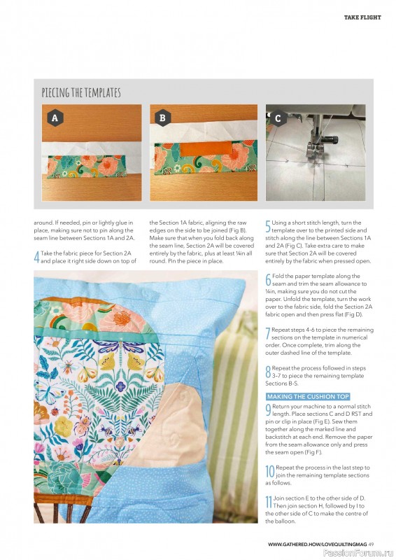 Коллекция проектов для рукодельниц в журнале &laquo;Love Patchwork & Quilting №161 2026&raquo;