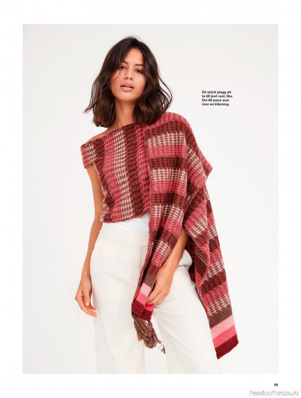 Коллекция проектов для рукодельниц в журнале «Stickat & Sant №6 2025»