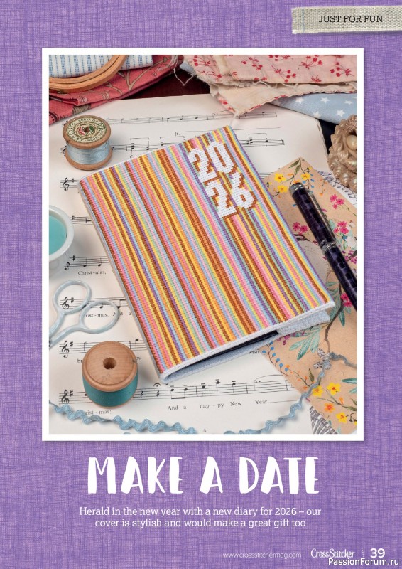 Коллекция вышивки в журнале «CrossStitcher №430 2025»