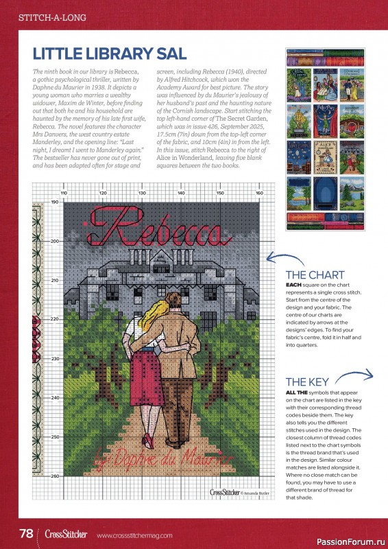 Коллекция вышивки в журнале &laquo;CrossStitcher №434 2026&raquo;