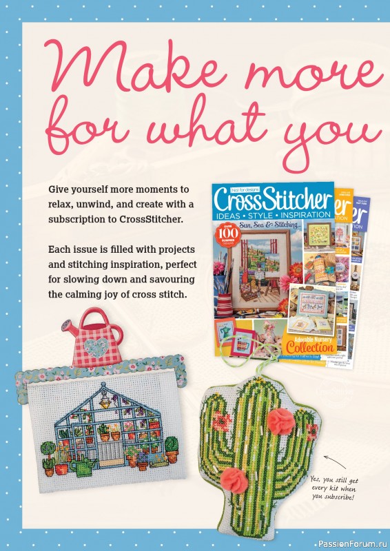 Коллекция вышивки в журнале &laquo;CrossStitcher №436 2026&raquo;