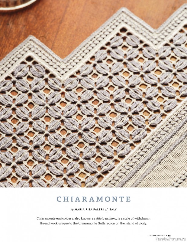 Коллекция вышивки в журнале &laquo;Inspirations №129 2026&raquo;