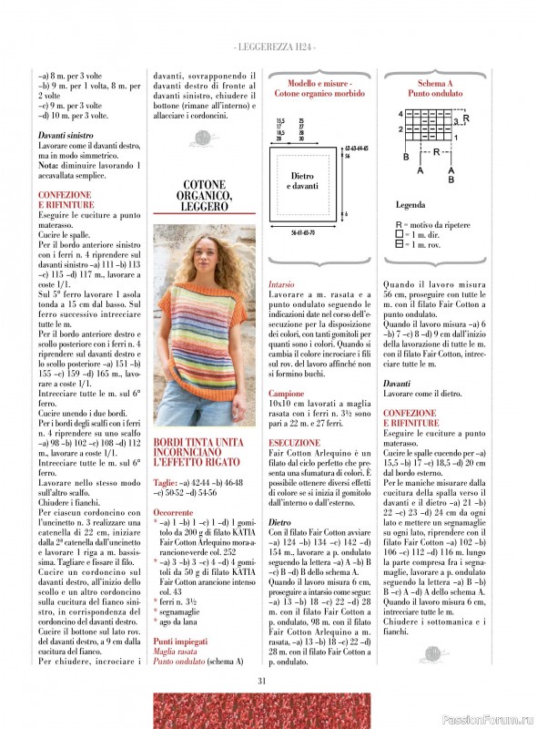 Вязаные модели в журнале «Piu Maglia №53 2026»