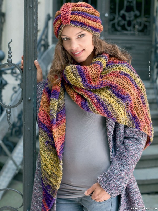 Вязаные модели в журнале «Sandra Sonderheft SA318 2025»