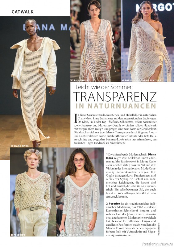 Вязаные модели в журнале «Verena Stricktrends №2 2026»