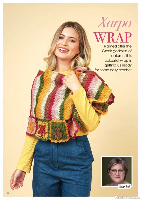 Вязаные проекты крючком в журнале «Crochet Now №124 2025»