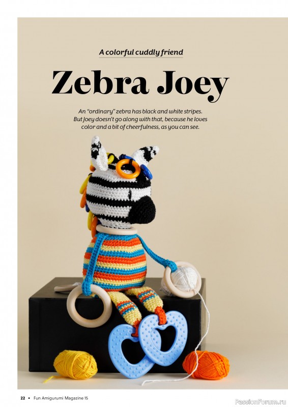 Вязаные проекты крючком в журнале «Fun Amigurumi Magazine №15 2025»