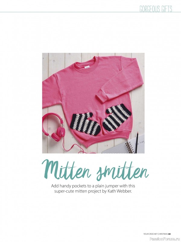 Вязаные проекты крючком в журнале «Your Crochet Christmas - 2025»