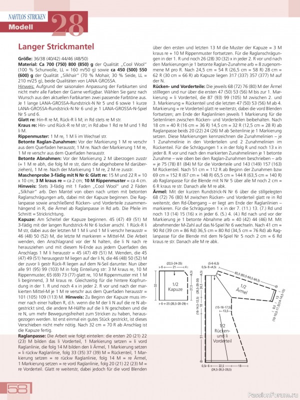 Вязаные проекты спицами в журнале «Hundert Seiten voller Ideen №3 2026»