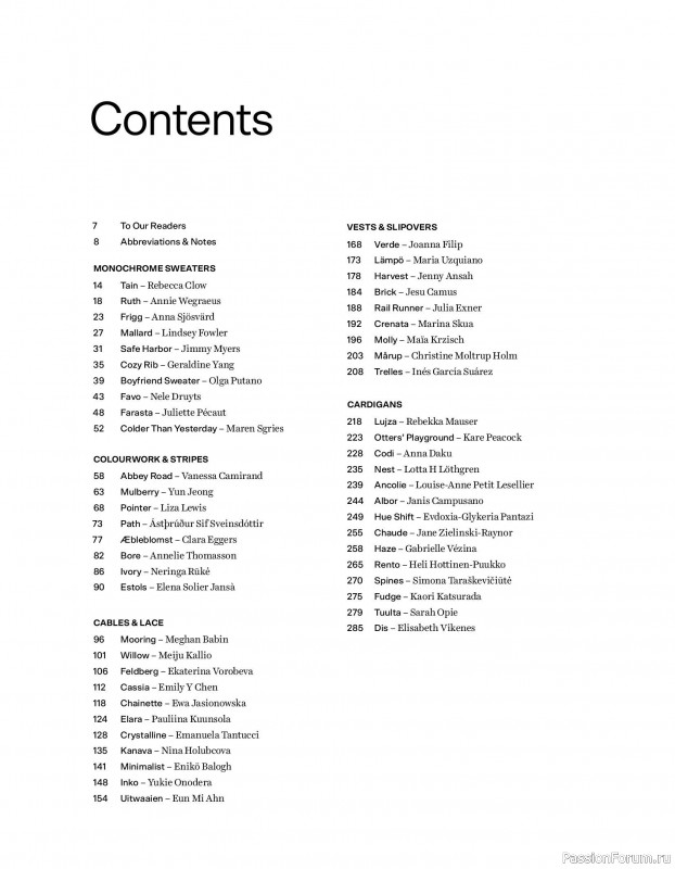 Вязаные проекты в книге &laquo;52 weeks of Sweater&raquo;. Часть 1