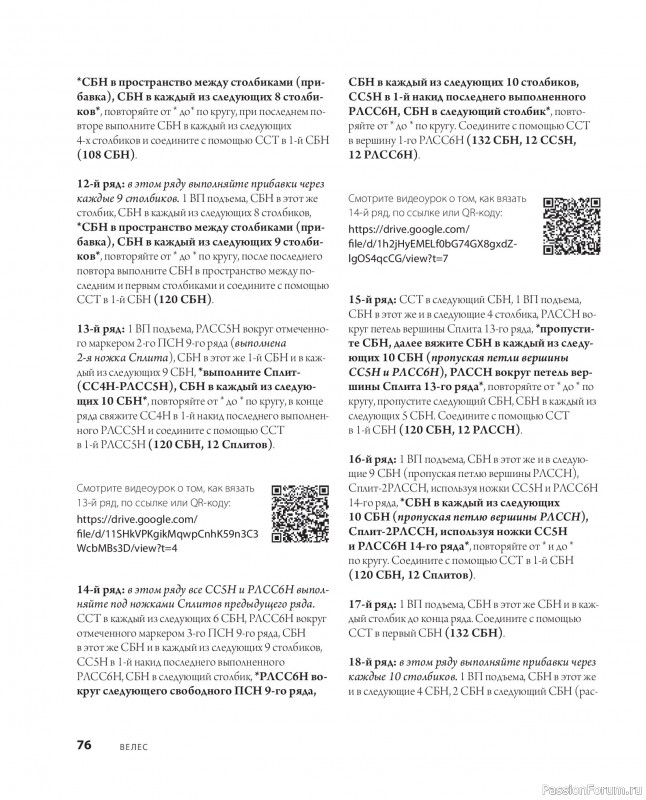 Вязаные проекты в книге &laquo;Ажурное вязание крючком&raquo;