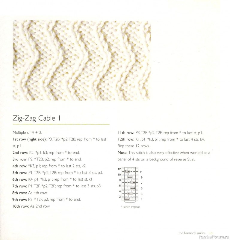 Вязаные проекты в книге &laquo;Cables & Aran Stitches-250 to Knit&raquo;