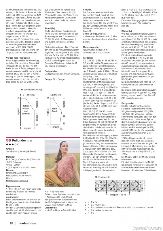 Вязаные проекты в журнале «Burda Stricken №1 2026»