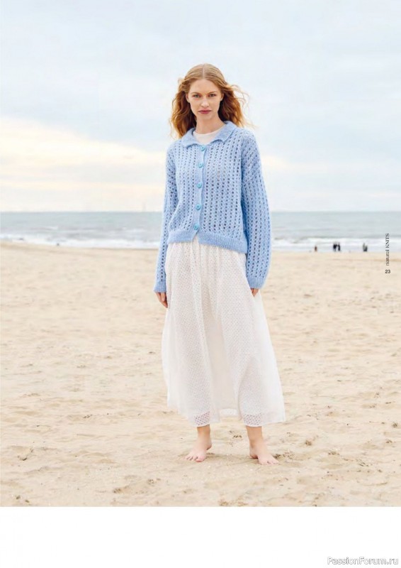 Вязаные проекты в журнале «Lana Grossa - Natural Knits №1 2025»
