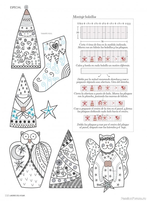Коллекция проектов для рукодельниц в журнале «Labores del hogar №791 2025»