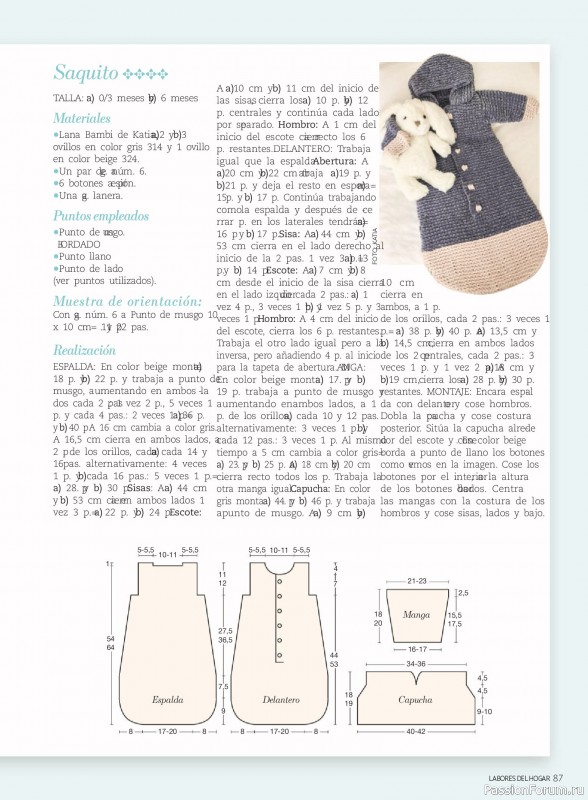 Коллекция проектов для рукодельниц в журнале &laquo;Labores del hogar №793 2025&raquo;