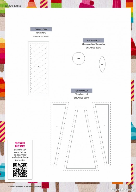 Коллекция проектов для рукодельниц в журнале «Love Patchwork & Quilting №153 2025»