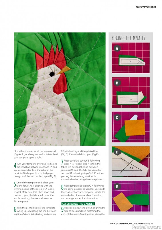 Коллекция проектов для рукодельниц в журнале «Love Patchwork & Quilting №165 2026»