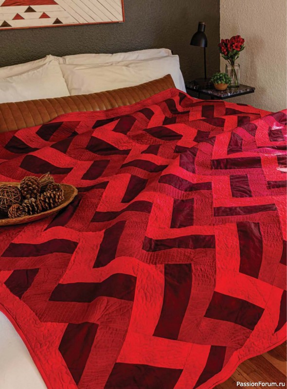 Коллекция проектов для рукодельниц в журнале «Quick+Easy Quilts - Fall 2025»