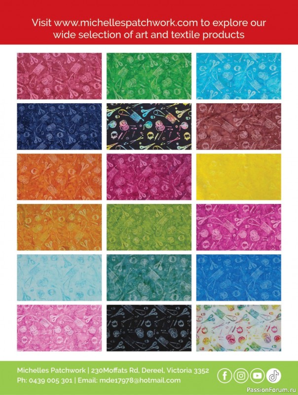 Коллекция проектов для рукодельниц в журнале &laquo;Quilters Companion №138 2026&raquo;